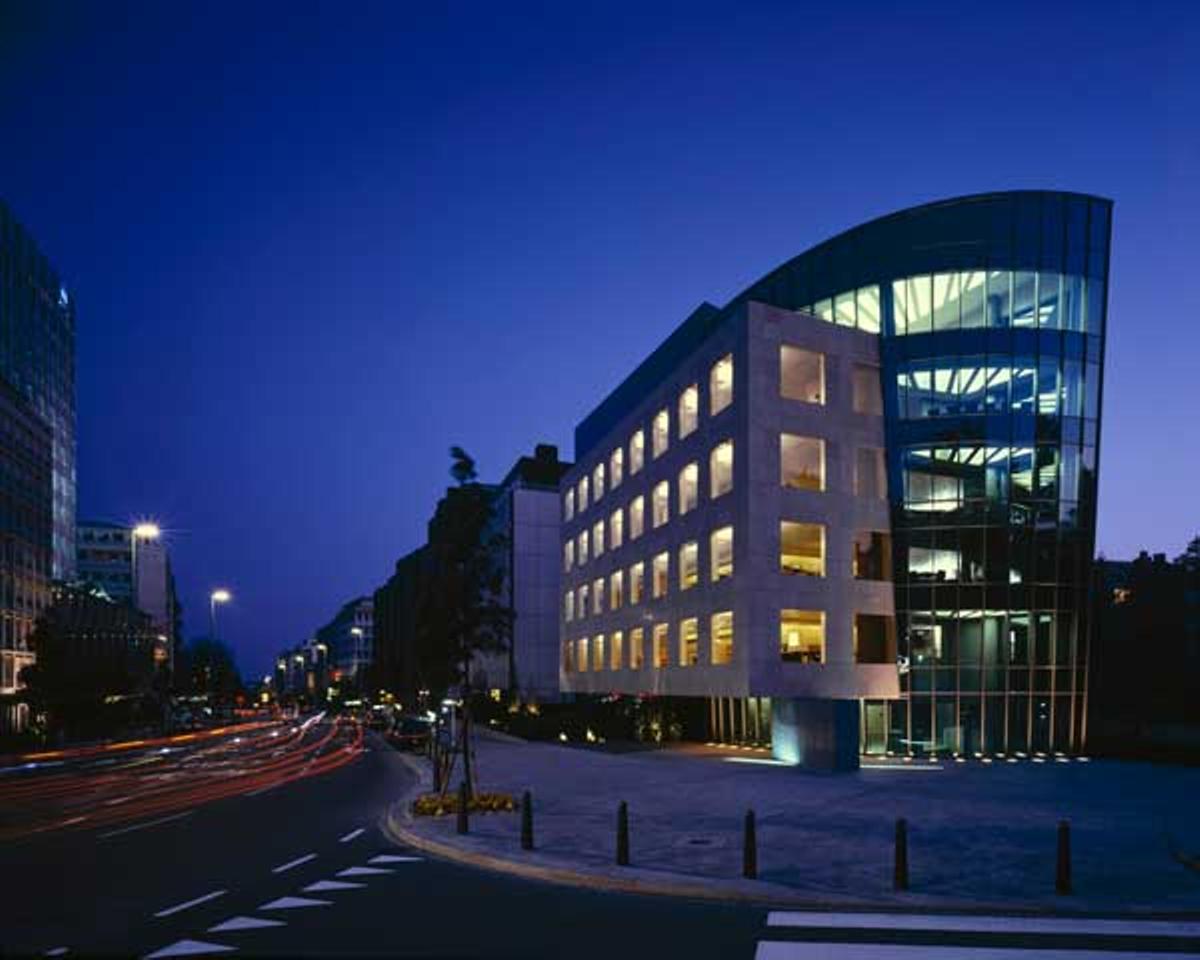 Distrito financiero de la ciudad de Luxemburgo.
