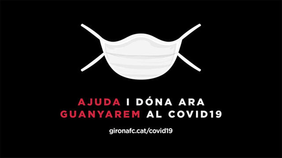 El Girona impulsa una iniciativa de recaudación de fondos para luchar contra el Coronavirus