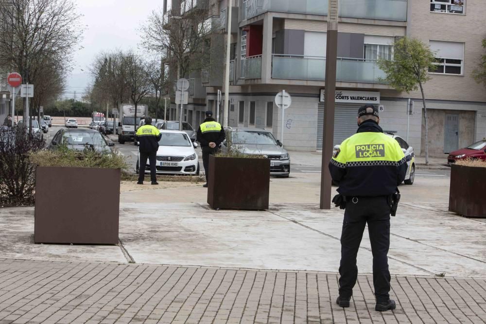 Día de Sant Josep en Xàtiva por el confinamiento por coronavirus