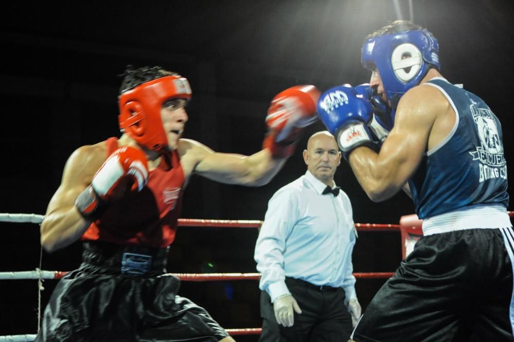 La noche del mejor boxeo gallego