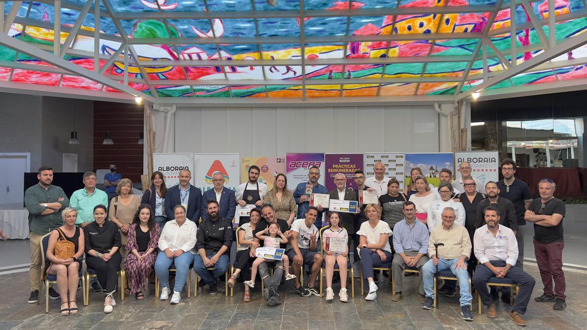 Participantes y organización de la Ruta de la Tapa de Alboraia.