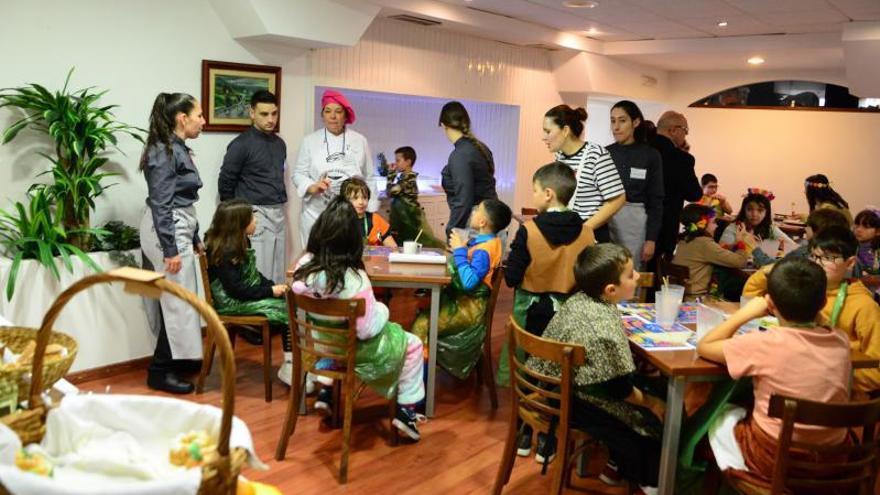 Cocina y nutrición para los alumnos de Moaña