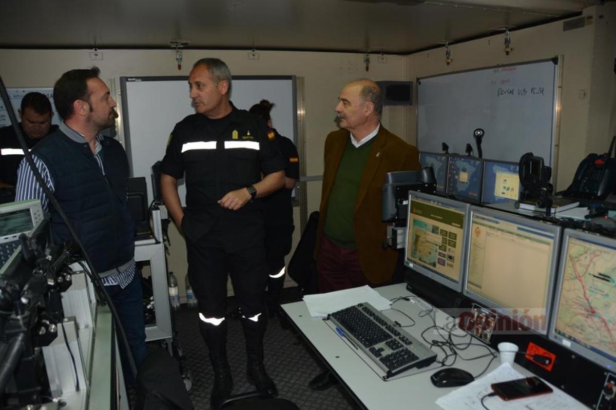 La Unidad Militar de Emergencias en Cieza