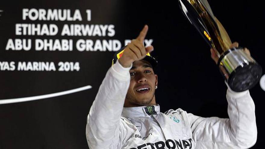 Hamilton se corona a lo grande en Abu Dabi