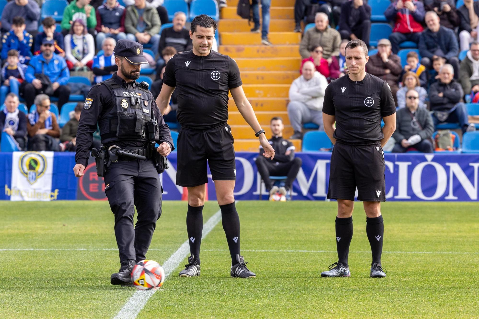 El Hércules pierde en el descuento en el Rico Pérez (0-1)