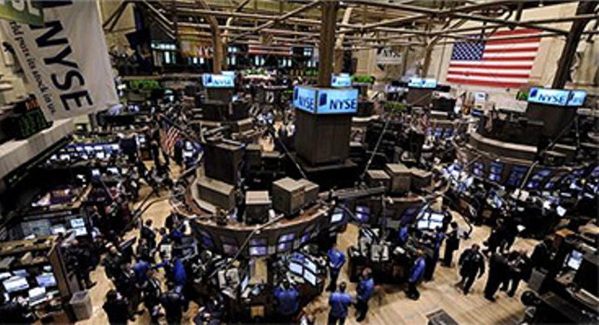 Aspecte de Wall Street, avui.