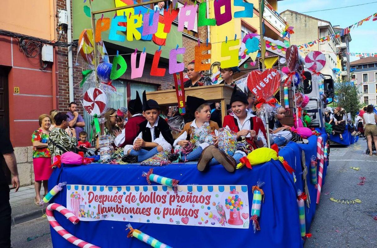 La carroza infantil «Peruyalos dulces». | A. G.-O.