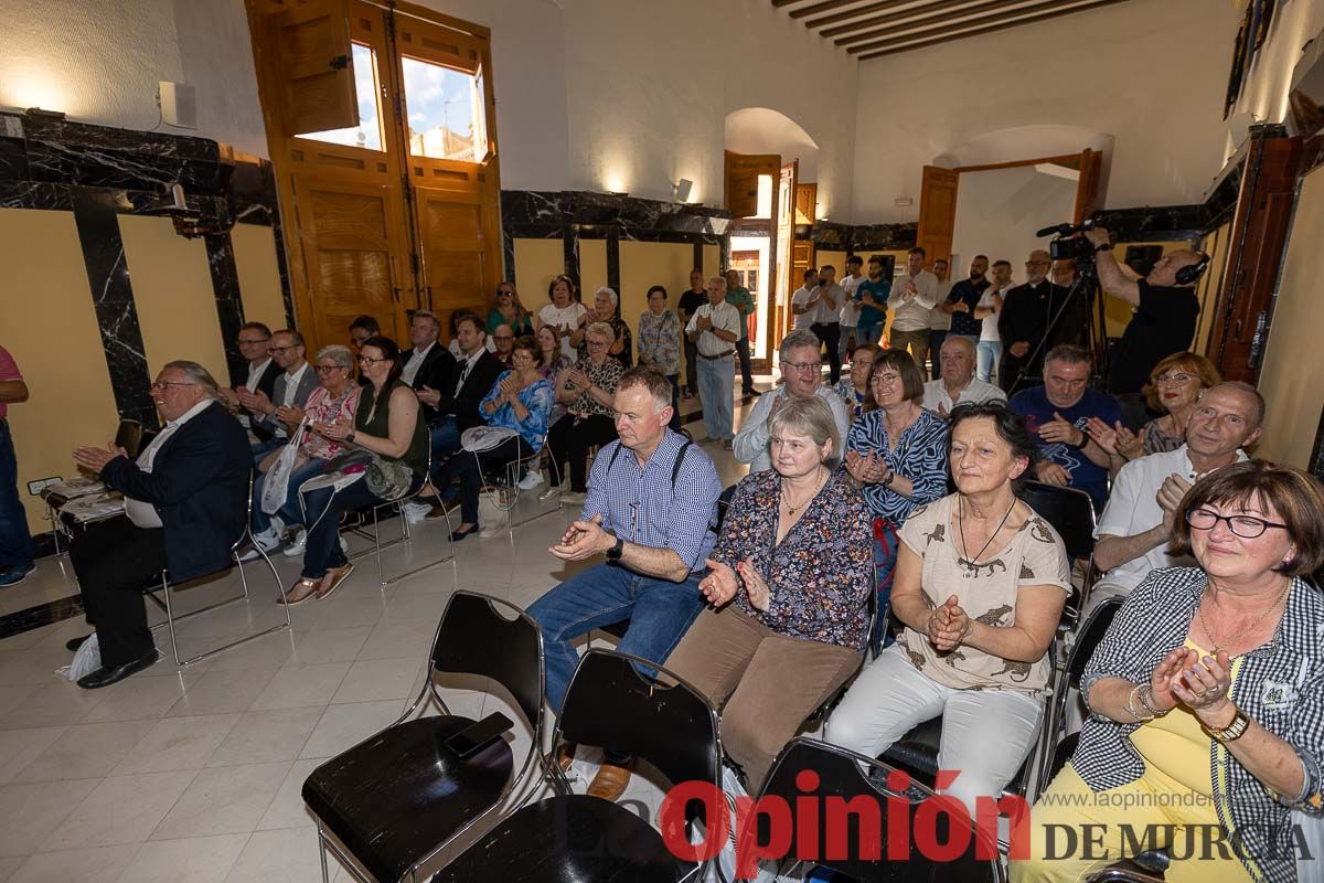 Recepción en Caravaca a la ciudad hermana de Obertshausen