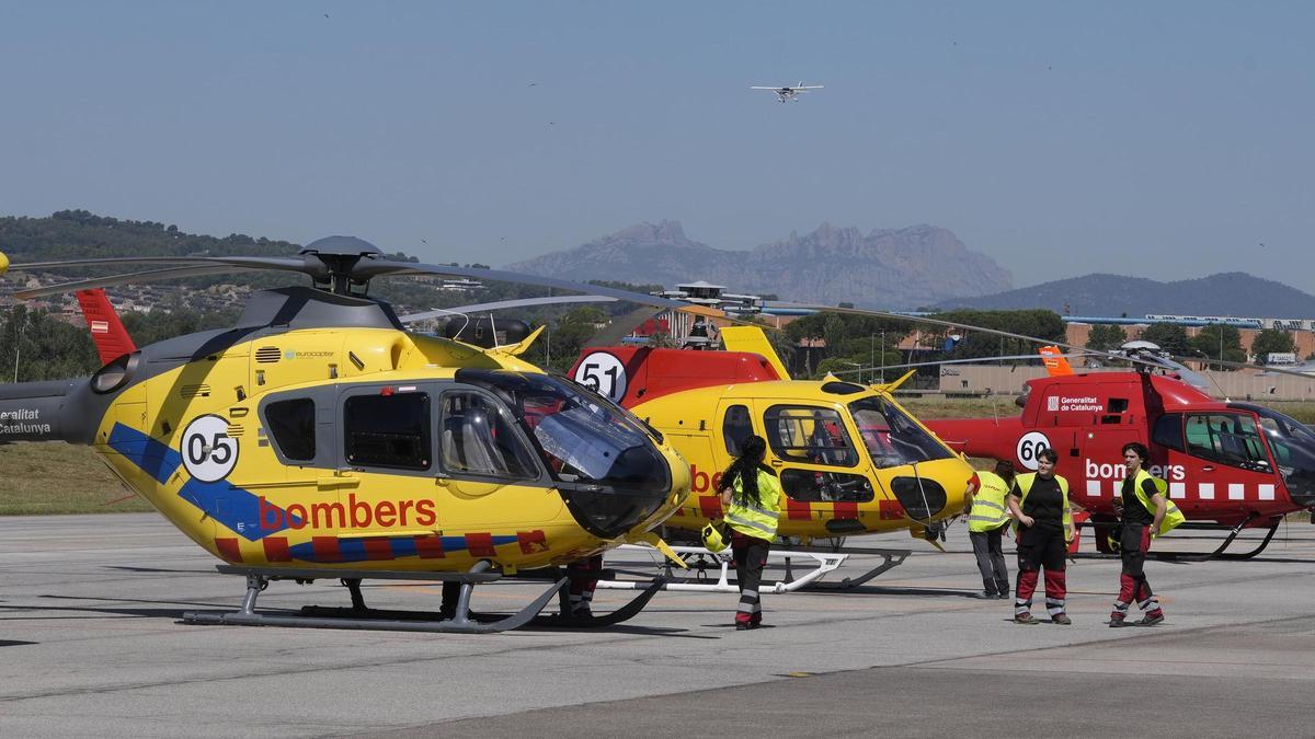 Presentación de la campaña forestal de Bombers en Catalunya