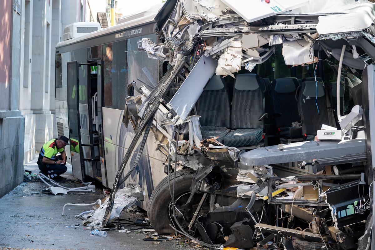 Accidente de autobús en Lleida. Accidente de autobús en Lleida.