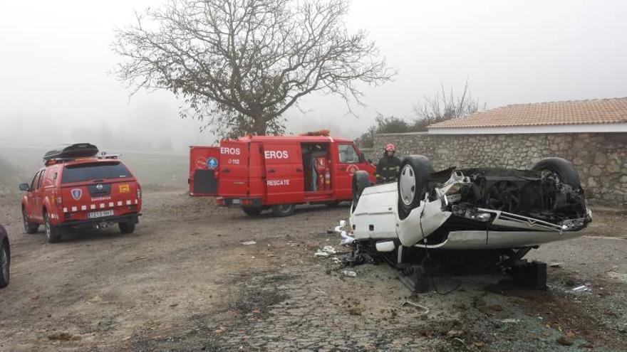 Desaparece un conductor tras sufrir un extraño accidente