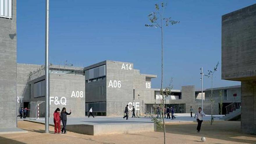 El grupo Aranea queda finalista en  los premios FAD de arquitectura con el IES Rafal