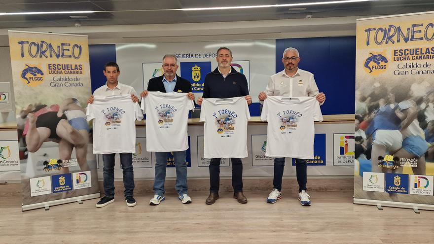 Pistoletazo de salida para el primer Torneo Escuelas de Lucha Canaria Cabildo de Gran Canaria