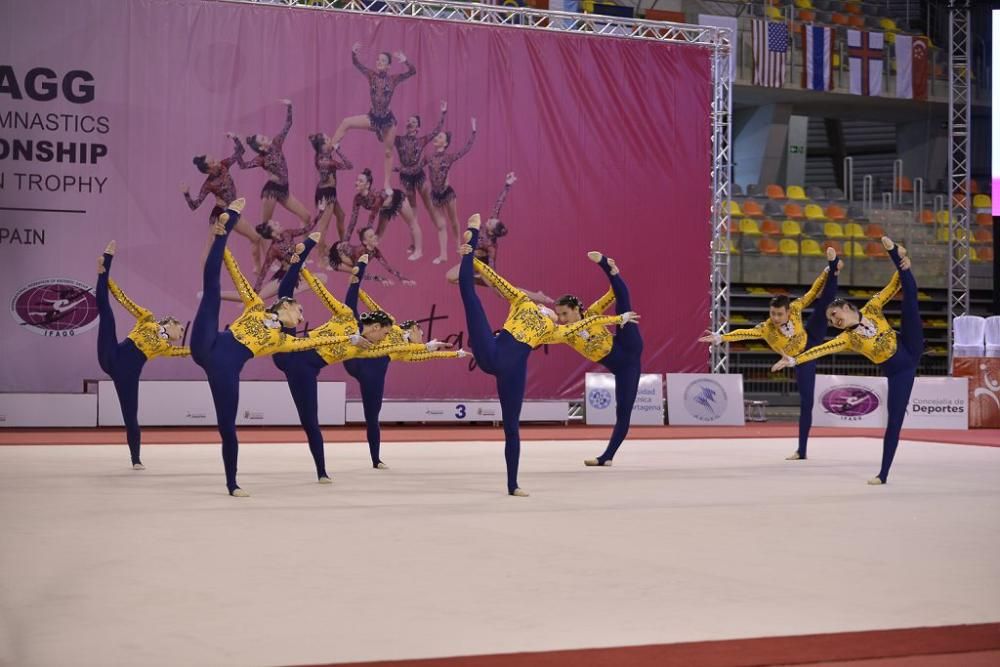 Actuaciones de Cordillera y Ritmica Cartagena, campeones del mundo