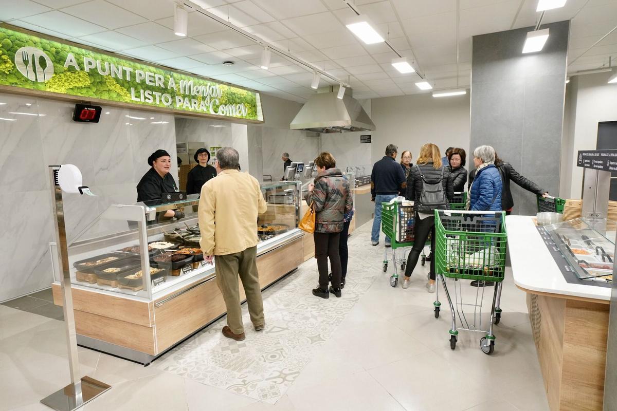5/4/2019 - CASTELLON - MERCADONA - Nueva sección Listo para comer en la tienda del paseo Morella de Castello