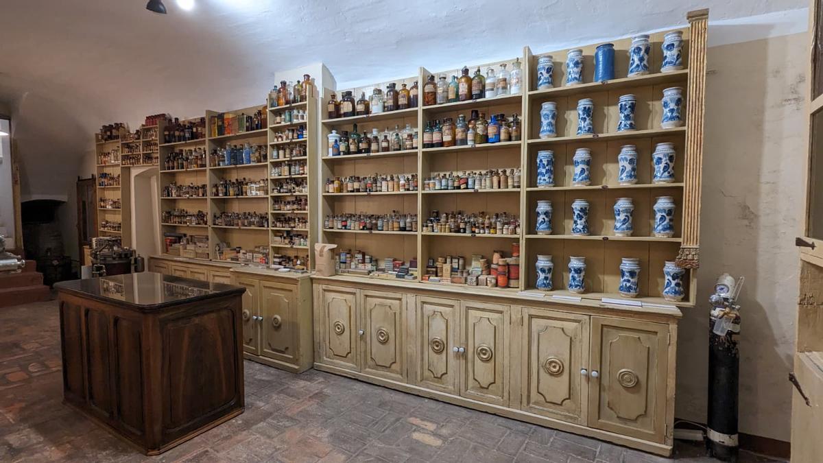 La farmacia Mariano Giménez de Teruel, la más antigua de Aragón.
