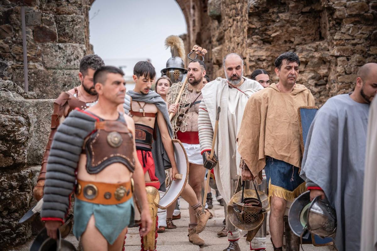 Fotogalería | Emerita Lvdica devuelve el rugido de los gladiadores al Anfiteatro Romano de Mérida