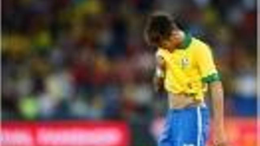 Neymar no va fer un bon partit.