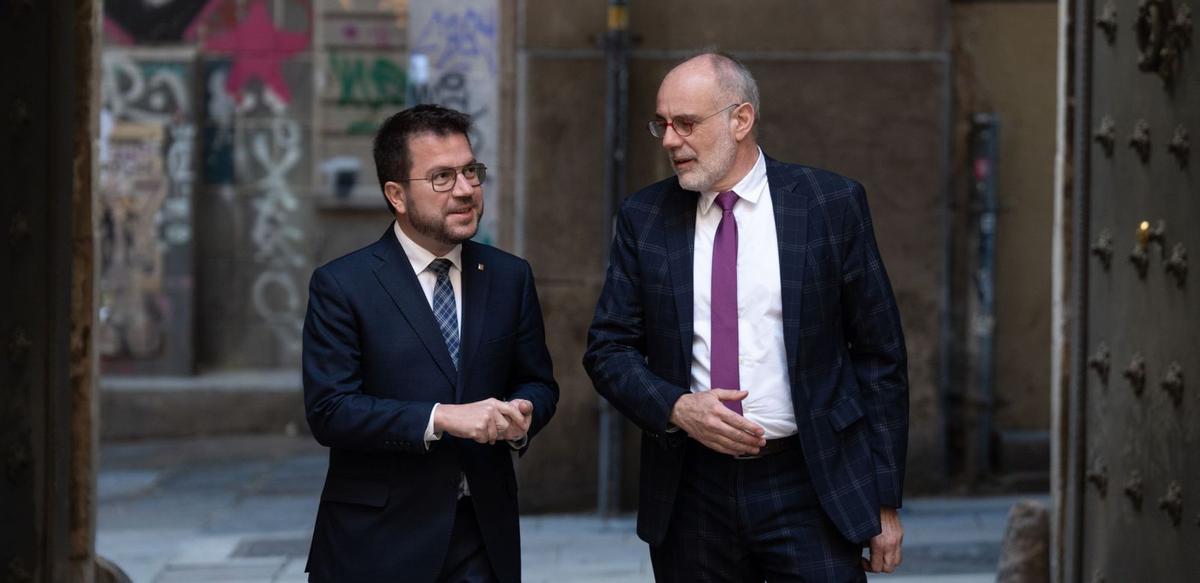 Aragonès defensa l’encaix legal del referèndum per la via de l’article 92