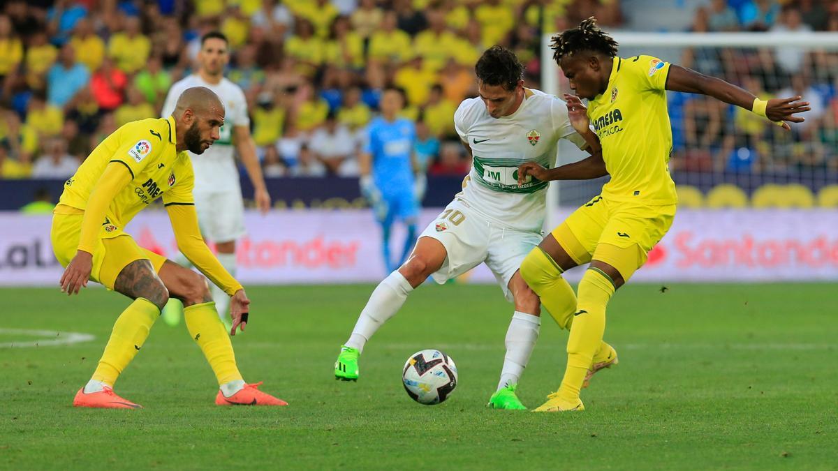 Estadísticas de elche c. f. contra villarreal