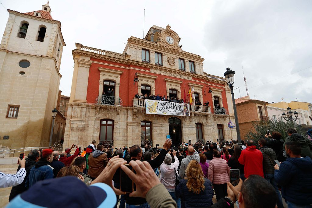 Mazarrón se vuelca con el fenómeno de Pedro Acosta