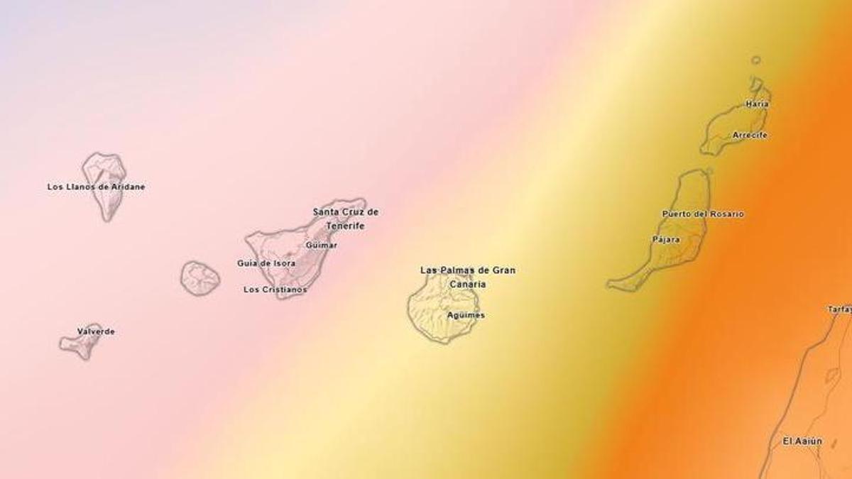 Previsión de calima este miércoles