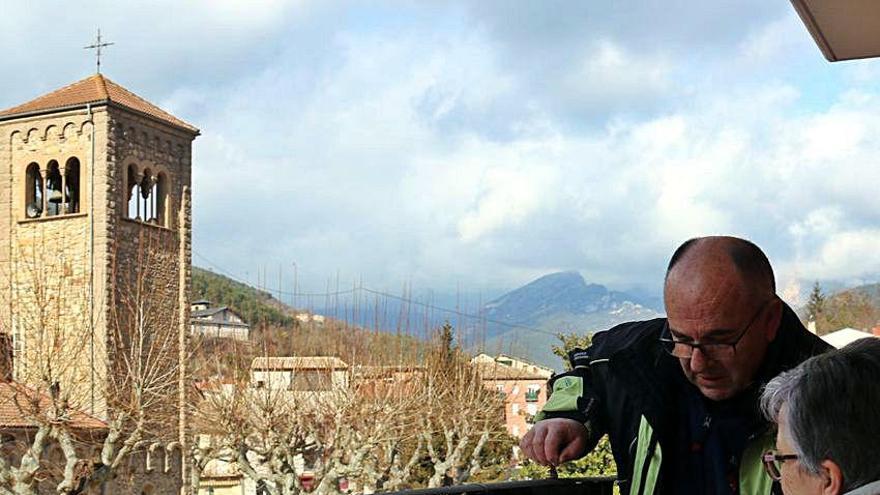 Balcó d&#039;un pis turístic de Guardiola de Berguedà