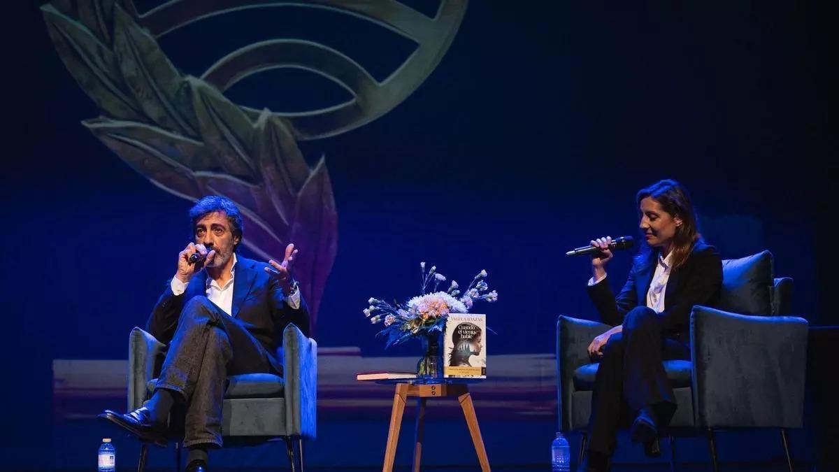 Juan del Val y Ángela Banzas, en el acto celebrado el pasado miércoles en El Sauzal.