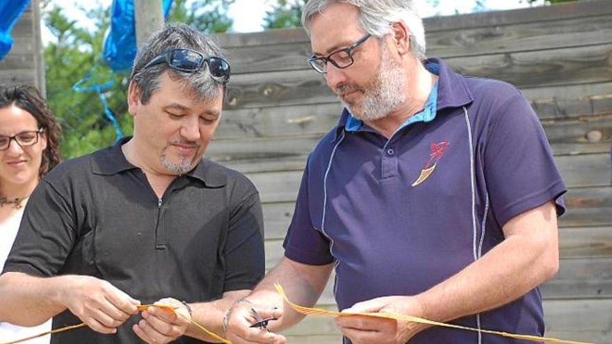 Antoni Mesas i Josep Alcázar van inaugurar els deu anys de l&#039;entitat