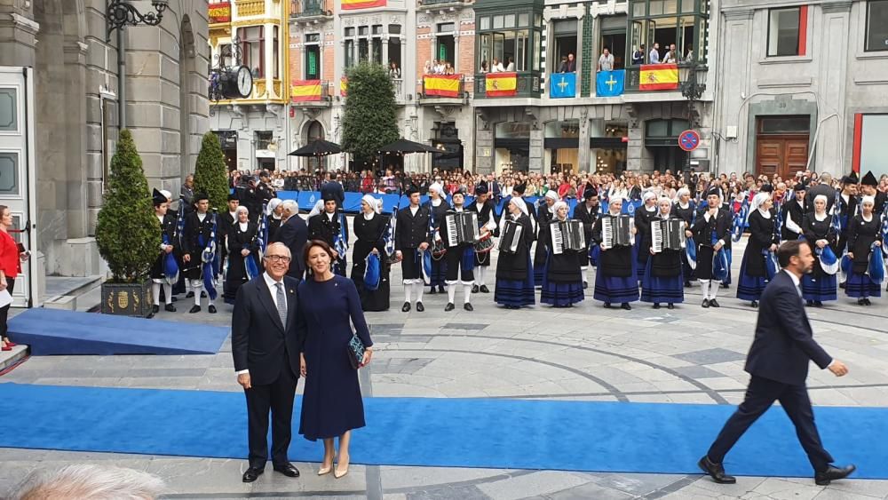 Todas las imágenes de la alfombra azul del teatro