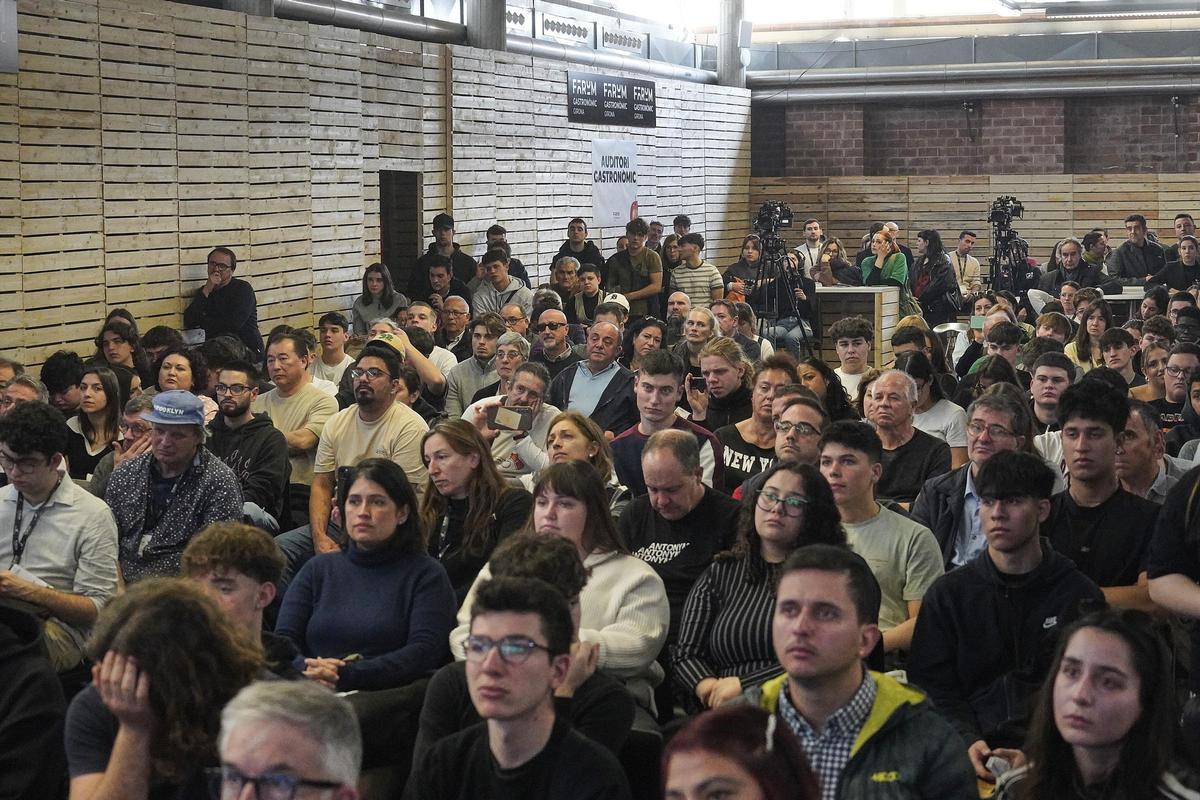 Les fotos dels germans Roca a la ponència del Fòrum Gastronòmic de Girona