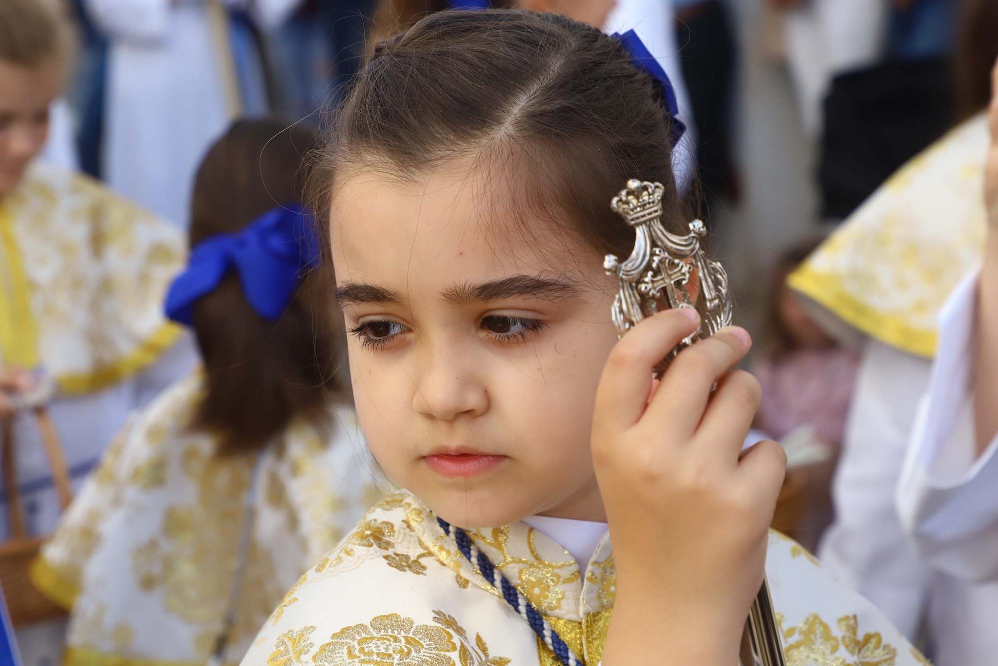 El Resucitado y la Virgen de la Alegría en las calles de Santa Marina