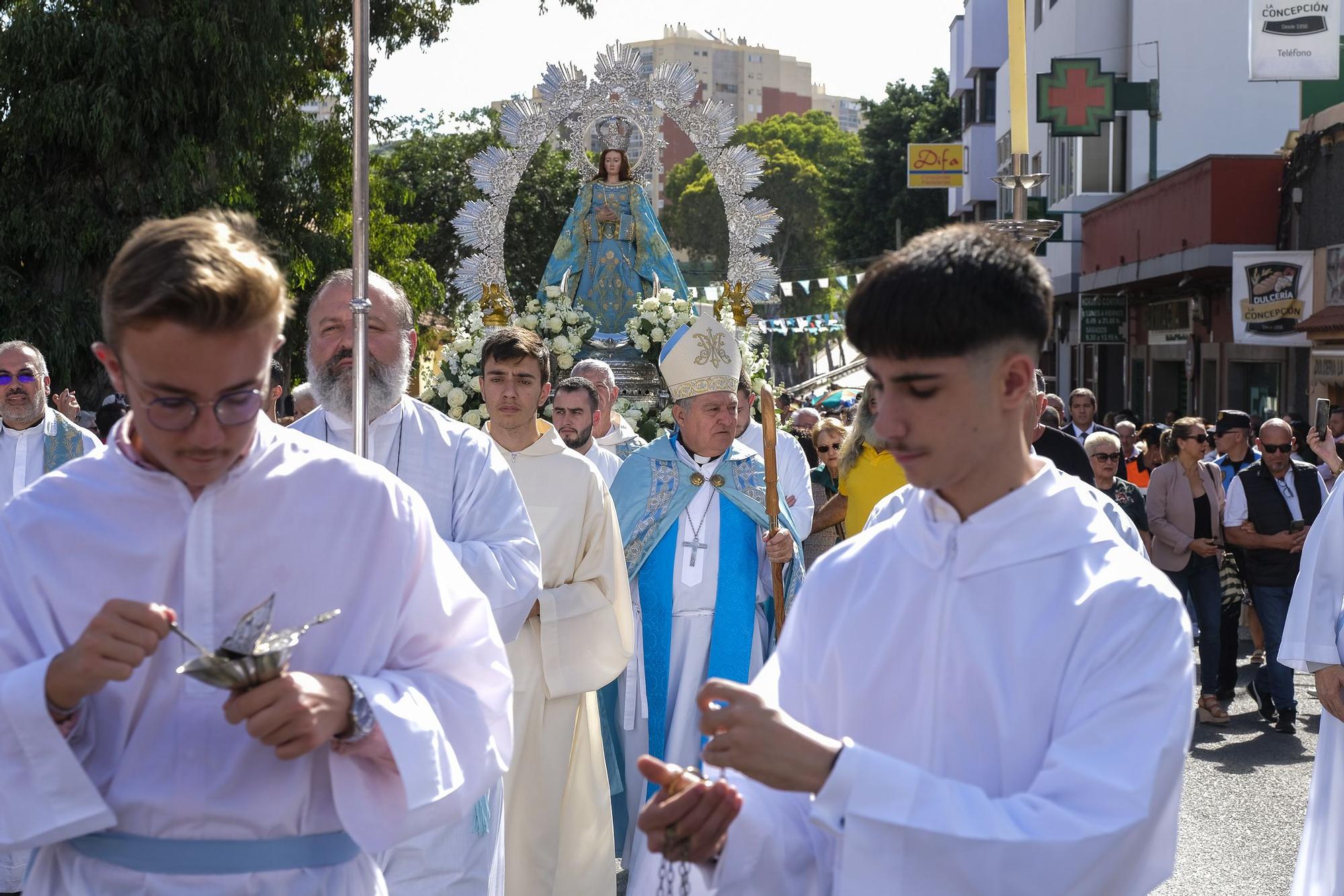 Procesión de la Inmaculada Concepción en Jinámar (Telde)