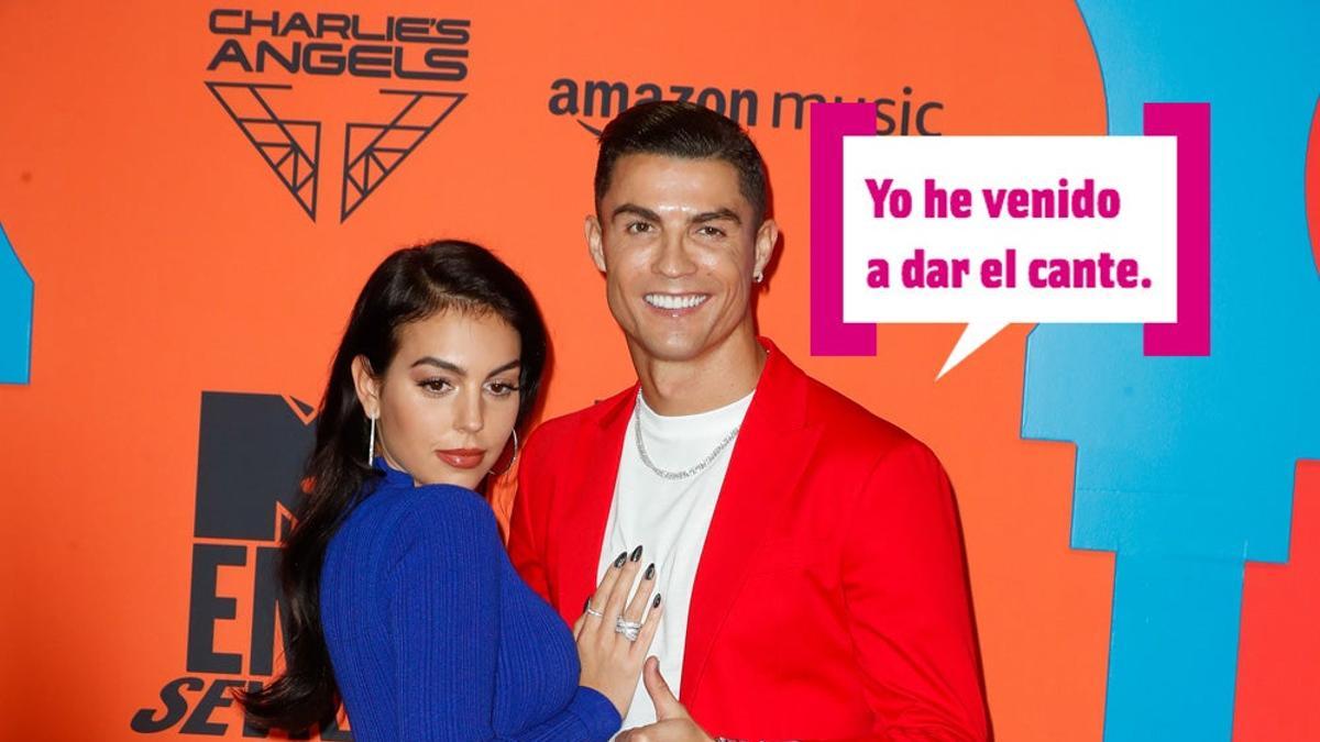 Cristiano Ronaldo y Georgina Rodríguez en los MTV EMA 2019