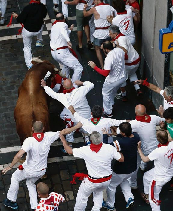 Segundo encierro de los Sanfermines 2016