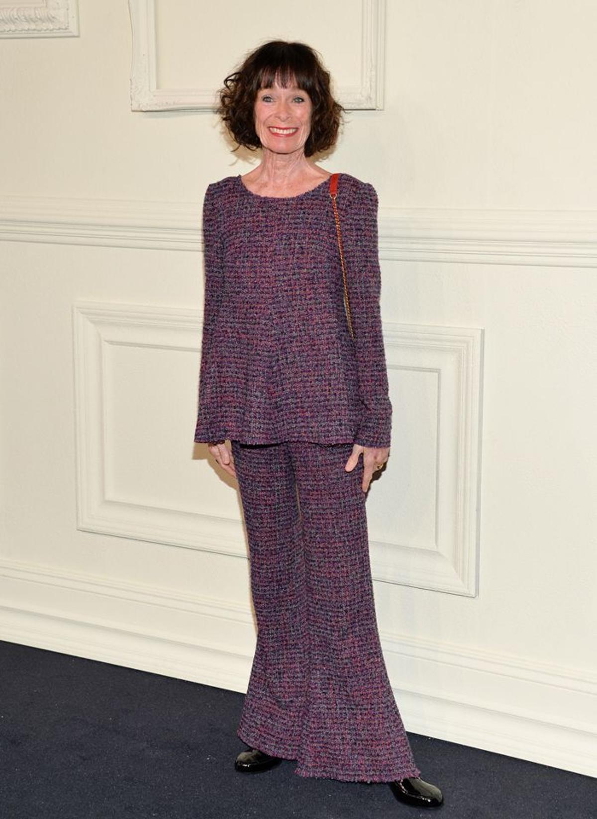 Geraldine Chaplin en la fiesta de Chanel