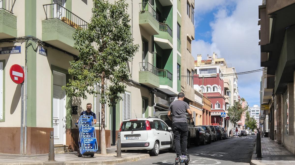 Calles de Alfredo Calderón y Alemania