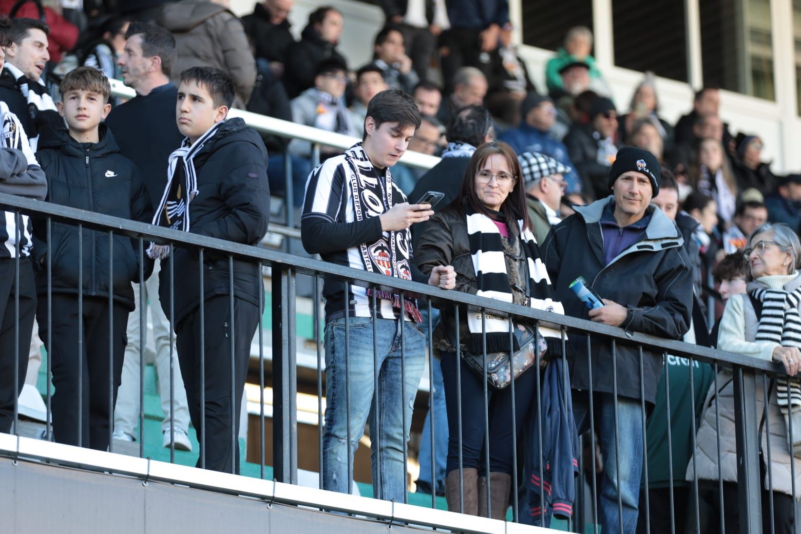 Ambientazo en Castalia en el Castellón-Osasuna de Copa