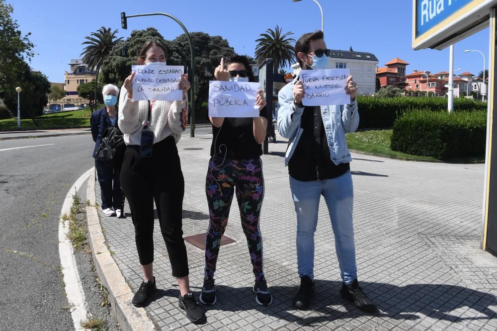 "Caravana por España y por la libertad" en Coruña