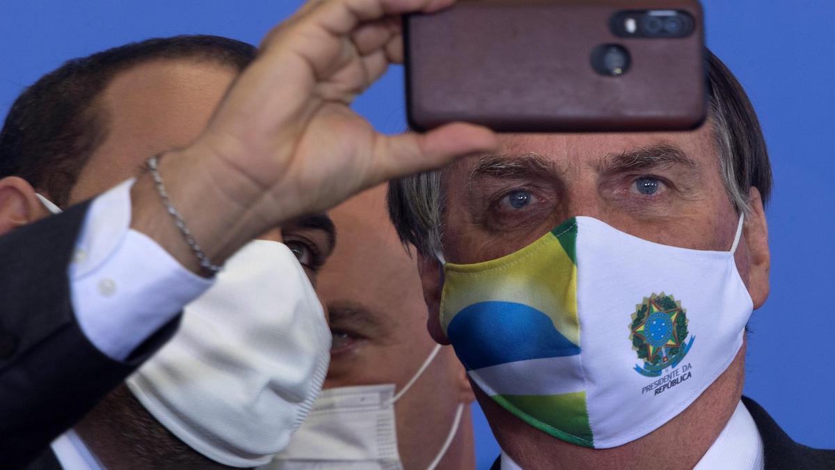 El presidente de Brasil, Jair Bolsonaro