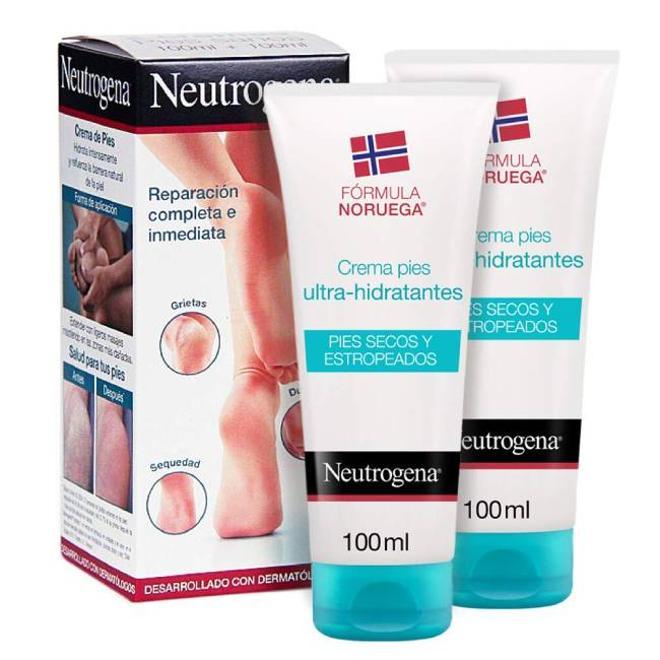 Crema de pies ultra-hidratante de Neutrogena