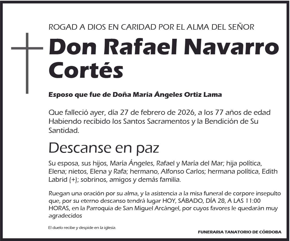 Rafael Navarro Cortés