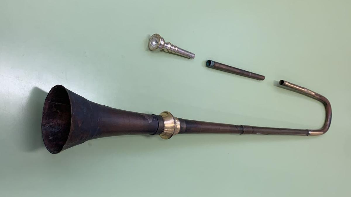 La trompeta que sonará en el Conservatorio Salvador Seguí.