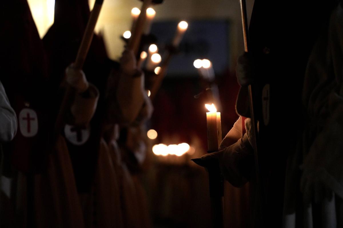 Procesión del silencio Cristo de las injurias