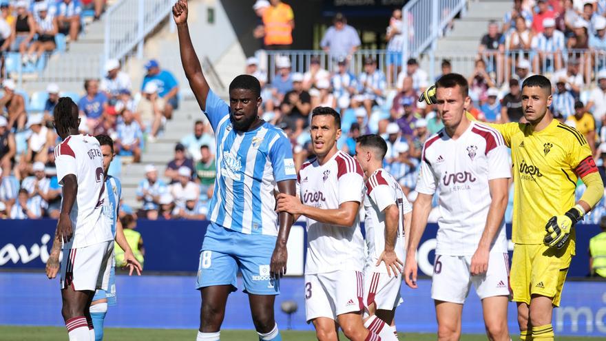 Los puntos de los jugadores en el Málaga CF - Albacete Balompié