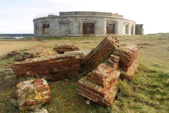 Castillo de Hurst, Reino Unido, desaparecer