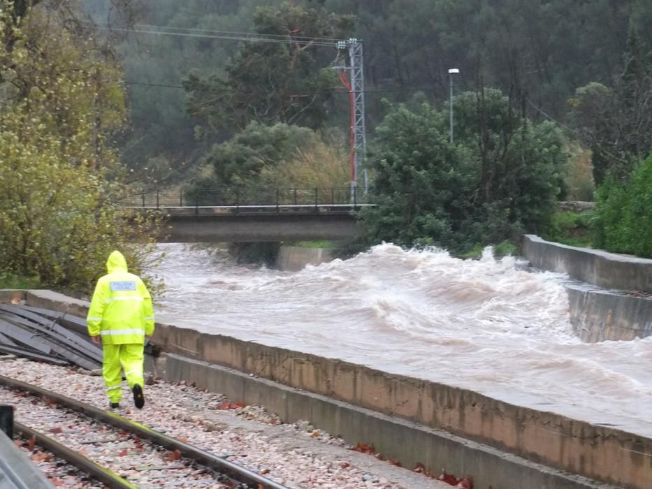 El torrente de Sóller está al límite