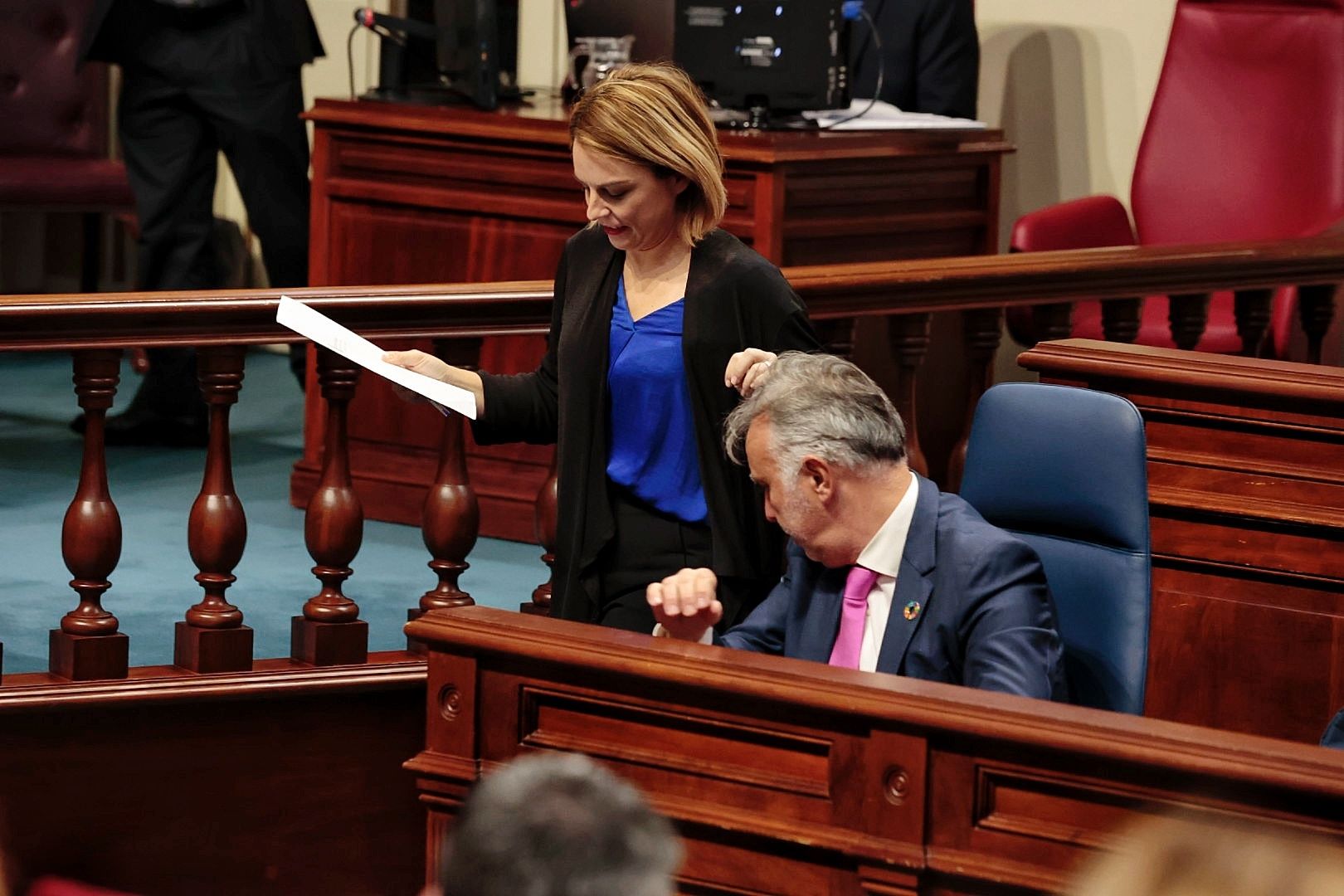 Pleno extraordinario en el Parlamento de Canarias (19/01/2023)