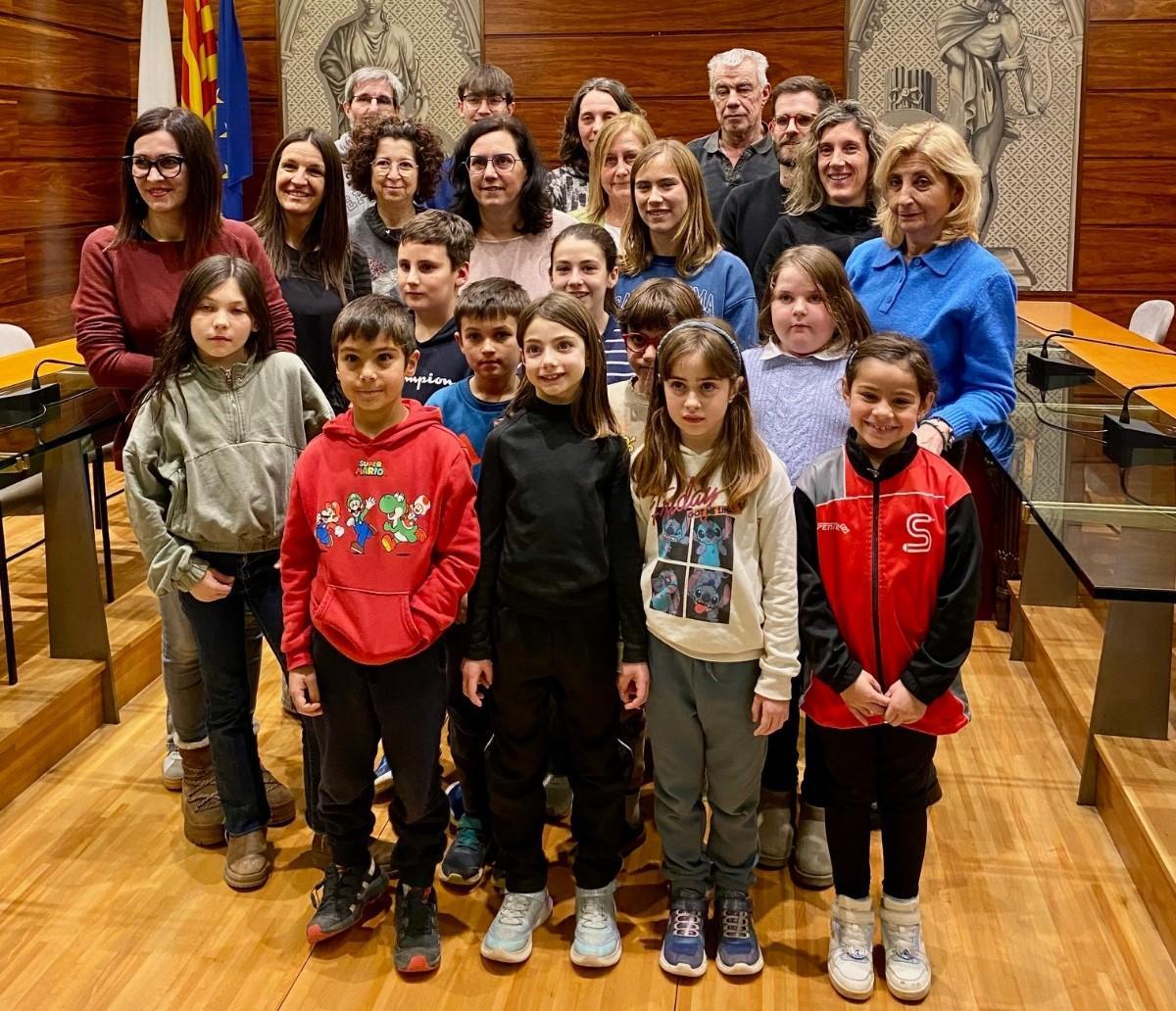 Els participants en el concurs de pessebres
