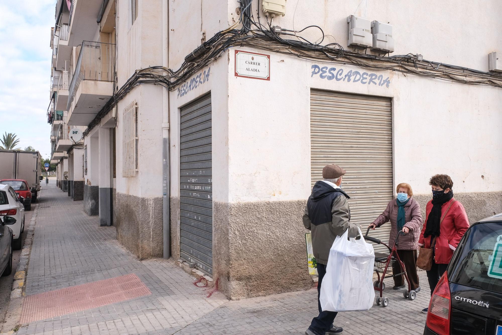 Lo que Pedro Sánchez no vio en el barrio de San Antón de Elche